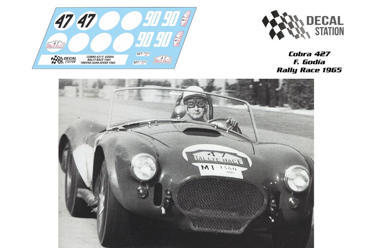 Cobra 427 F. Godia RACE 1965