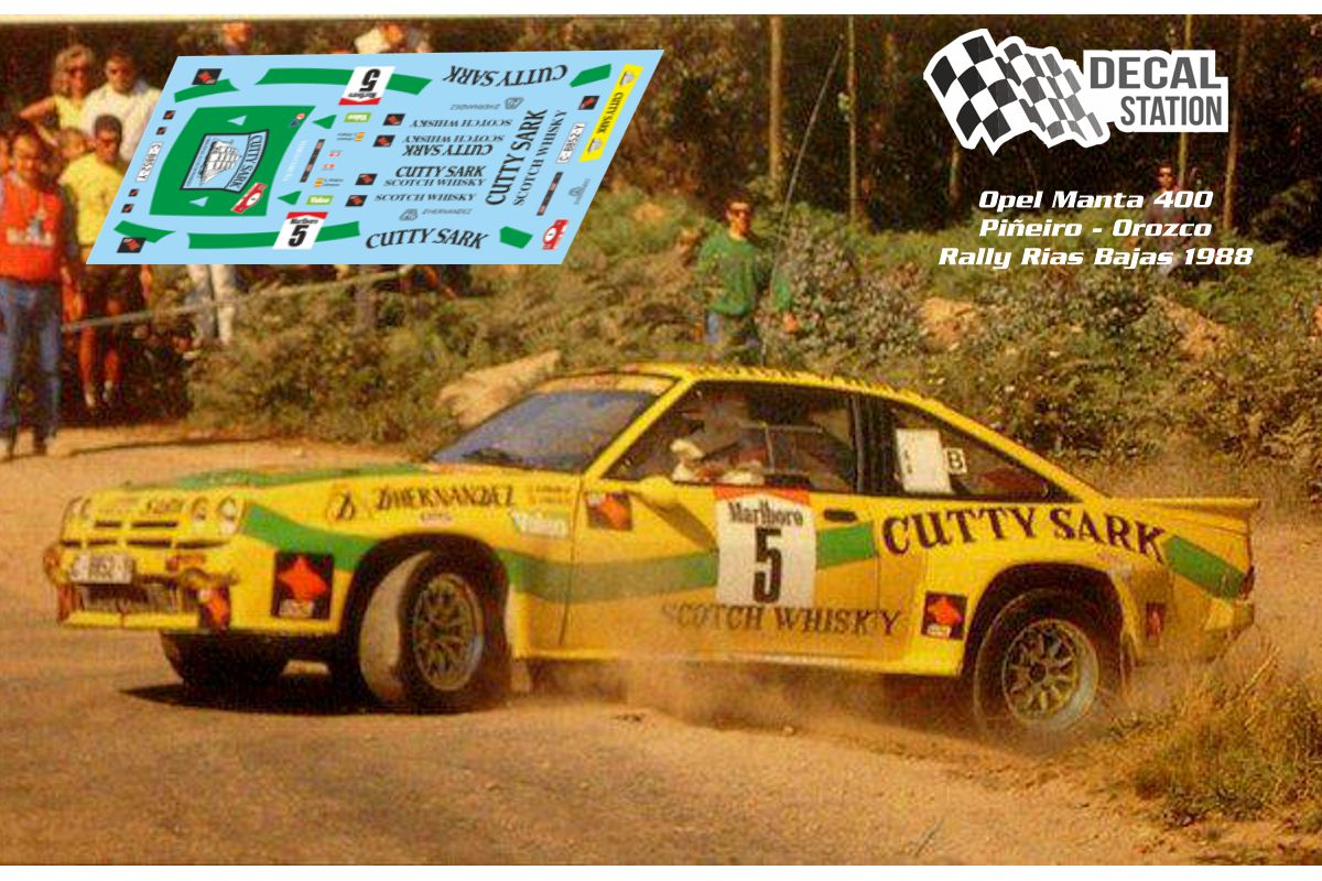 Opel Manta 400 Rias Bajas 1988