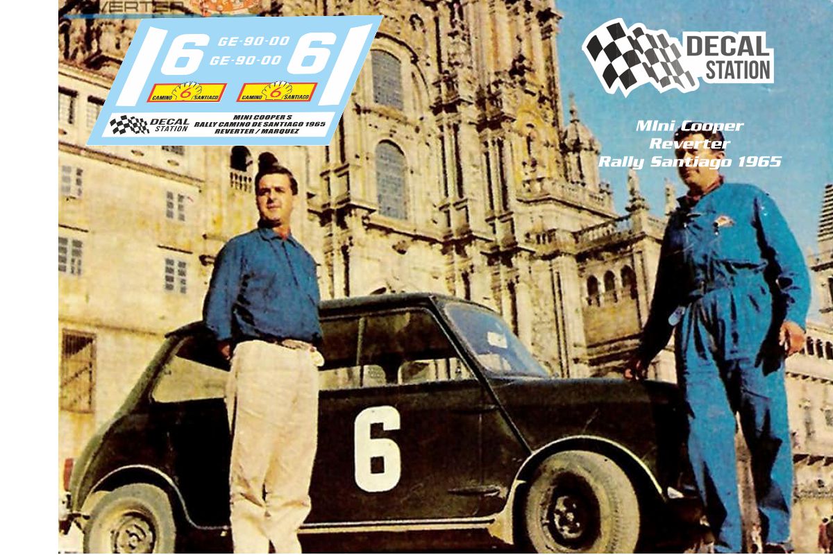 Mini Cooper Reverter Rally Santiago 1965