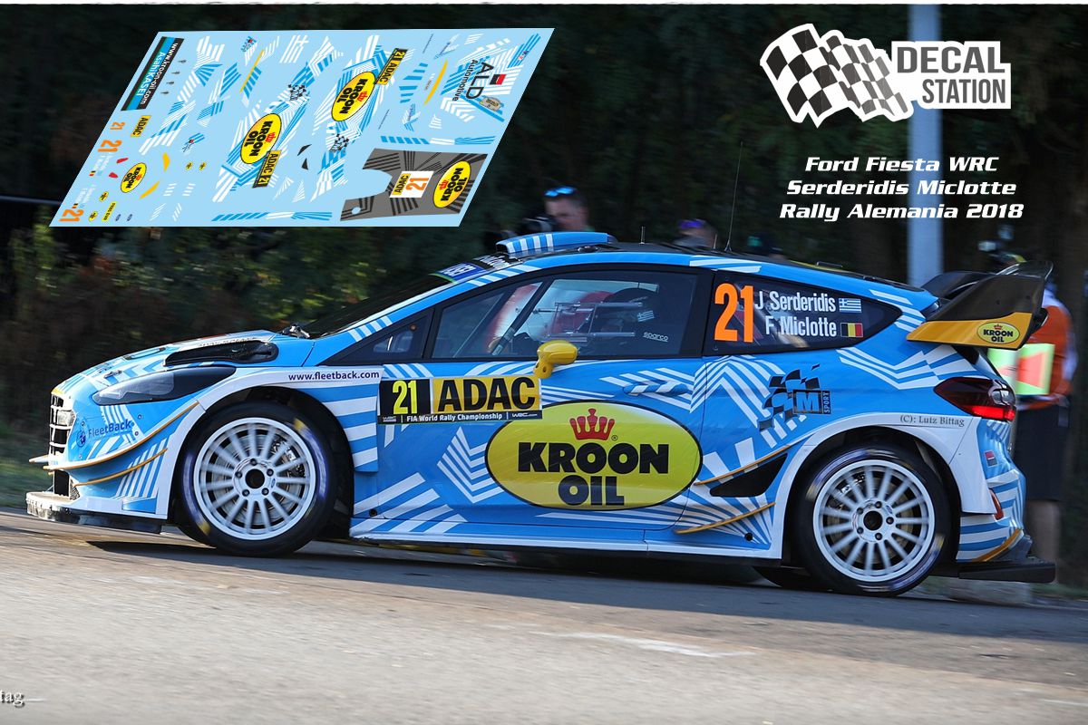 Ford Fiesta WRC Serderidis Alemania´18