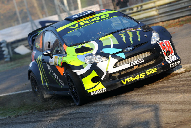 Ford Fiesta WRC Rossi Monza Rally Show 2011