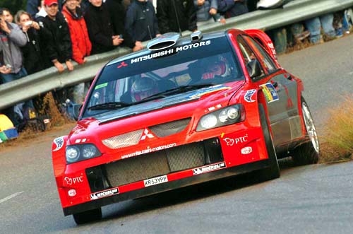 Mitsubishi Lancer WRC 2004 Cataluña Sola