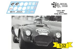 Cobra 427 F. Godia RACE 1965