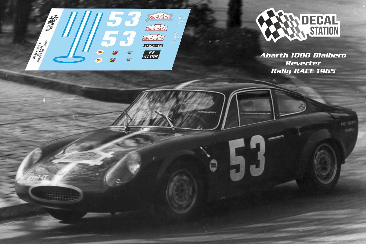 Abarth 1000 Bialbero Reverter RACE 1965