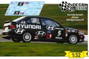 Hyundai F. Alonso 24h Barcelona 99