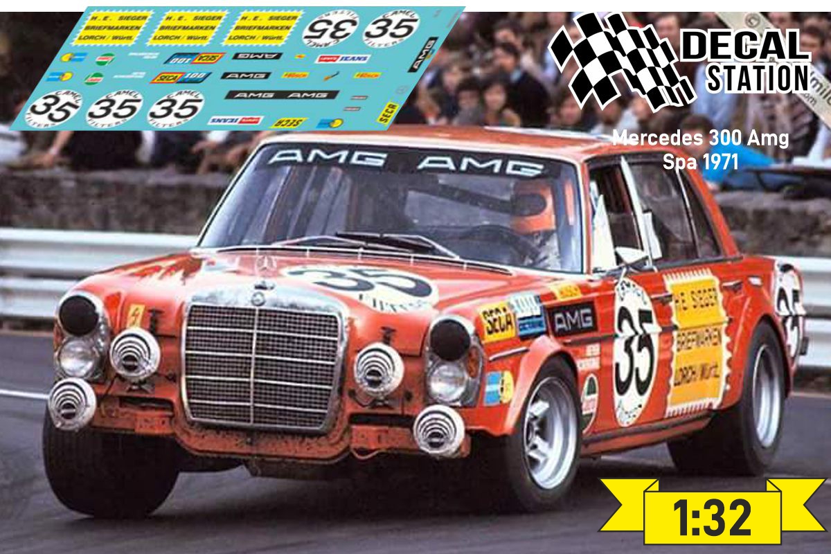 Mercedes 300 SEL AMG Spa 1971