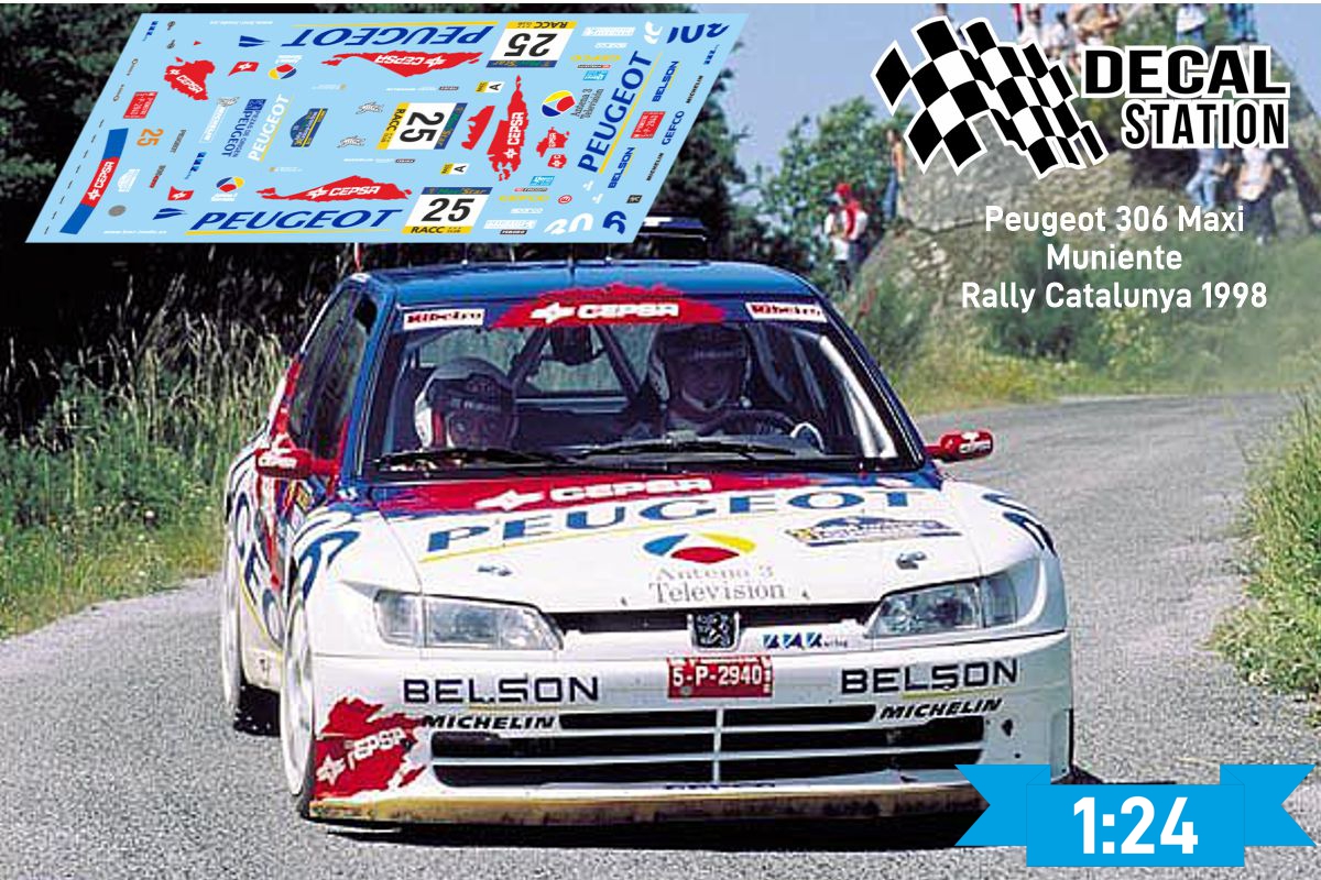 Peugeot 306 Muniente Rallye Catalunya 1998