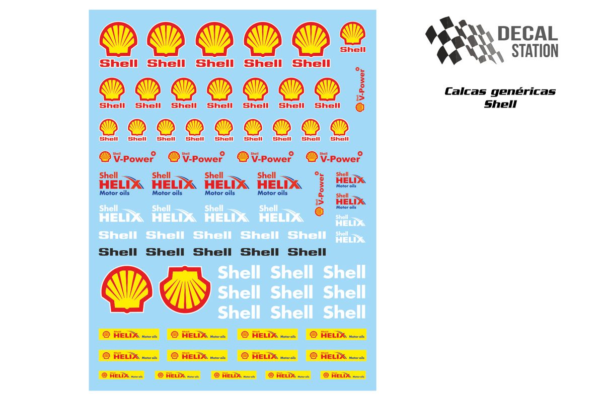 Calcas genéricas logos Shell
