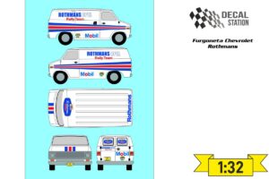 Chevrolet Furgoneta Asistencia Rothmans
