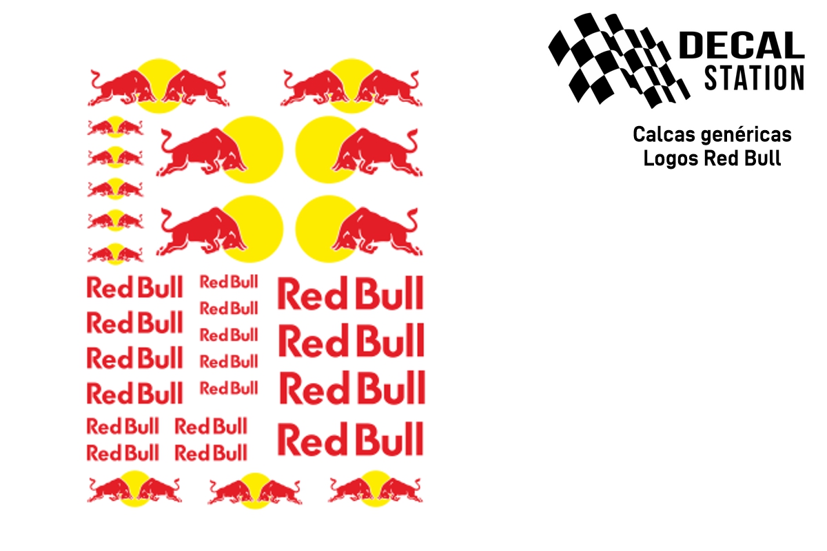 Calcas genéricas logos Red Bull