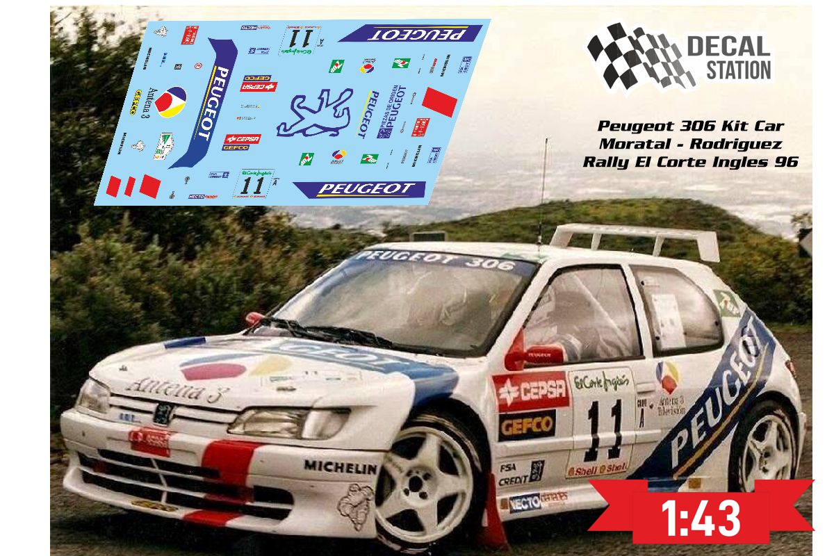Peugeot 306 Moratal Rally Canarias 1996