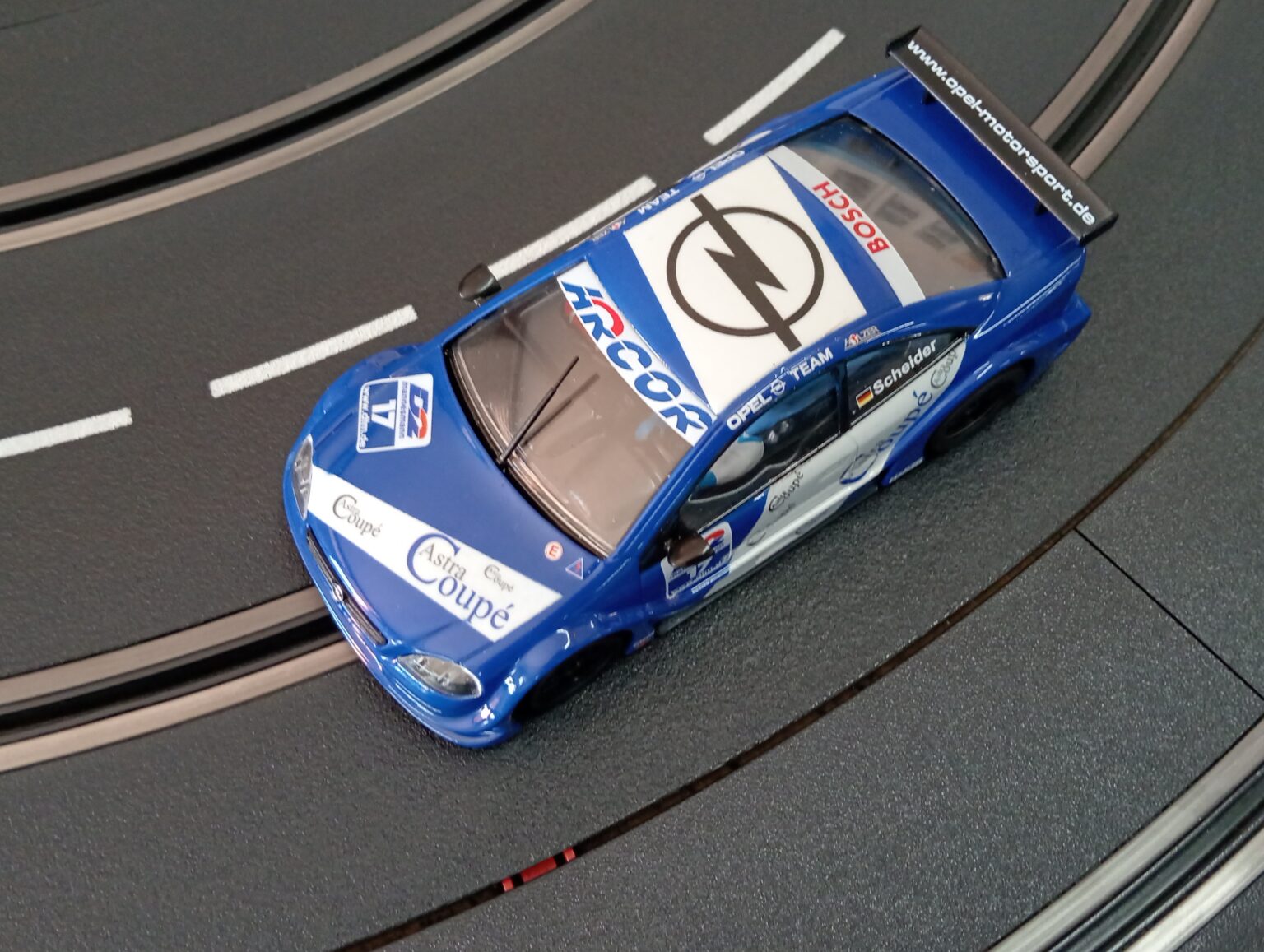 Opel Astra V8 Coupé DTM 2000 N°12 Menzel - Action AC8004812 - 1/18 Rare