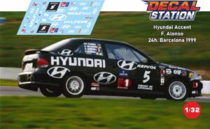 Hyundai Accent - F. Alonso - 24h. Barcelona 1999