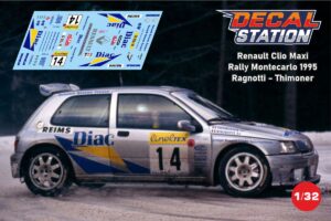 Renault Clio Maxi - Rally Montecarlo 1995 Ragnotti