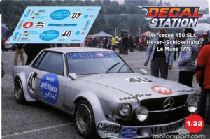 Mercedes 450 SLC - Entrenamientos Lemans 1978