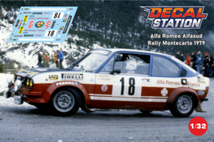 Alfa Romeo Alfasud - Rally Montecarlo 1979