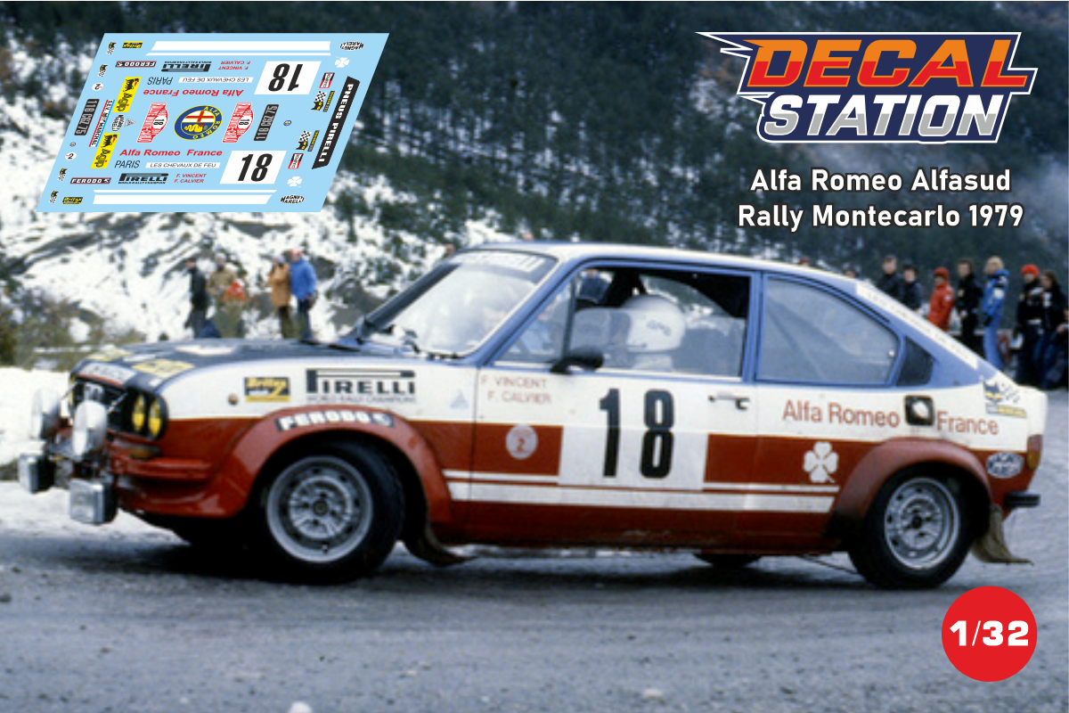 Alfa Romeo Alfasud - Rally Montecarlo 1979